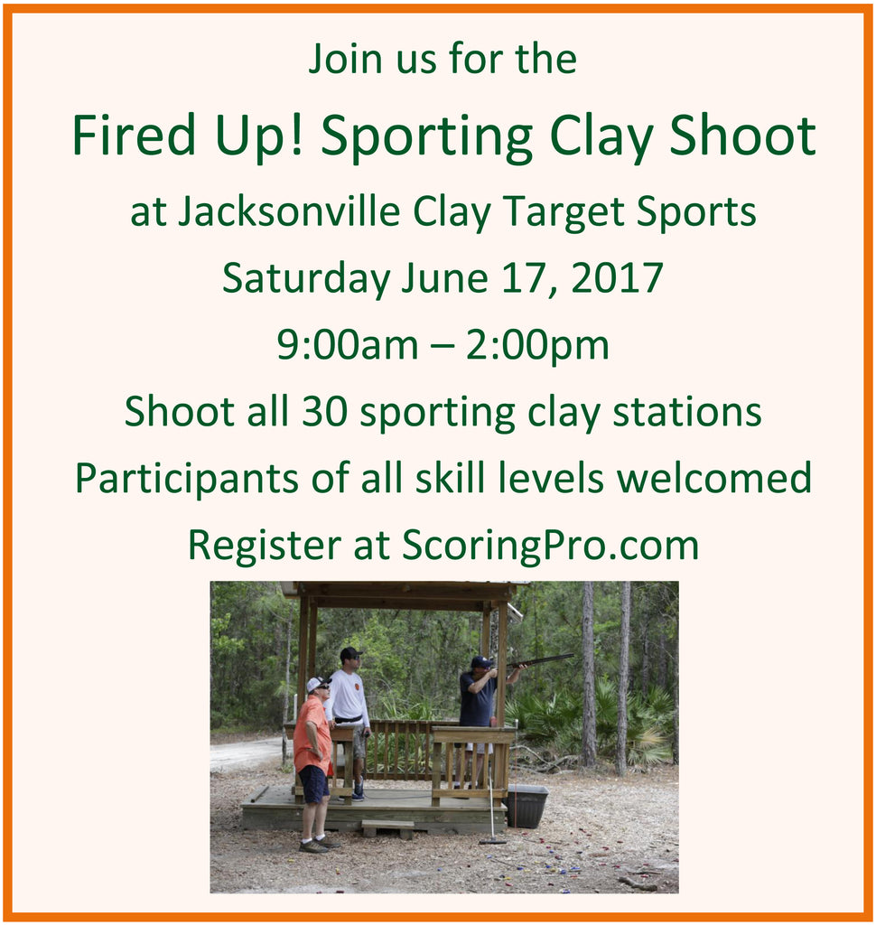 June 17 Fired Up! Sporting Clay Shoot