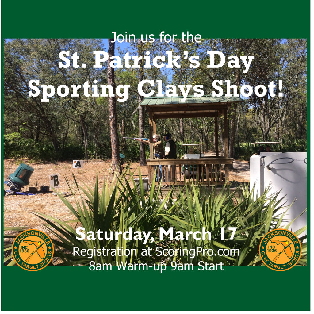St. Pat's Day Sporting Clays Shoot!